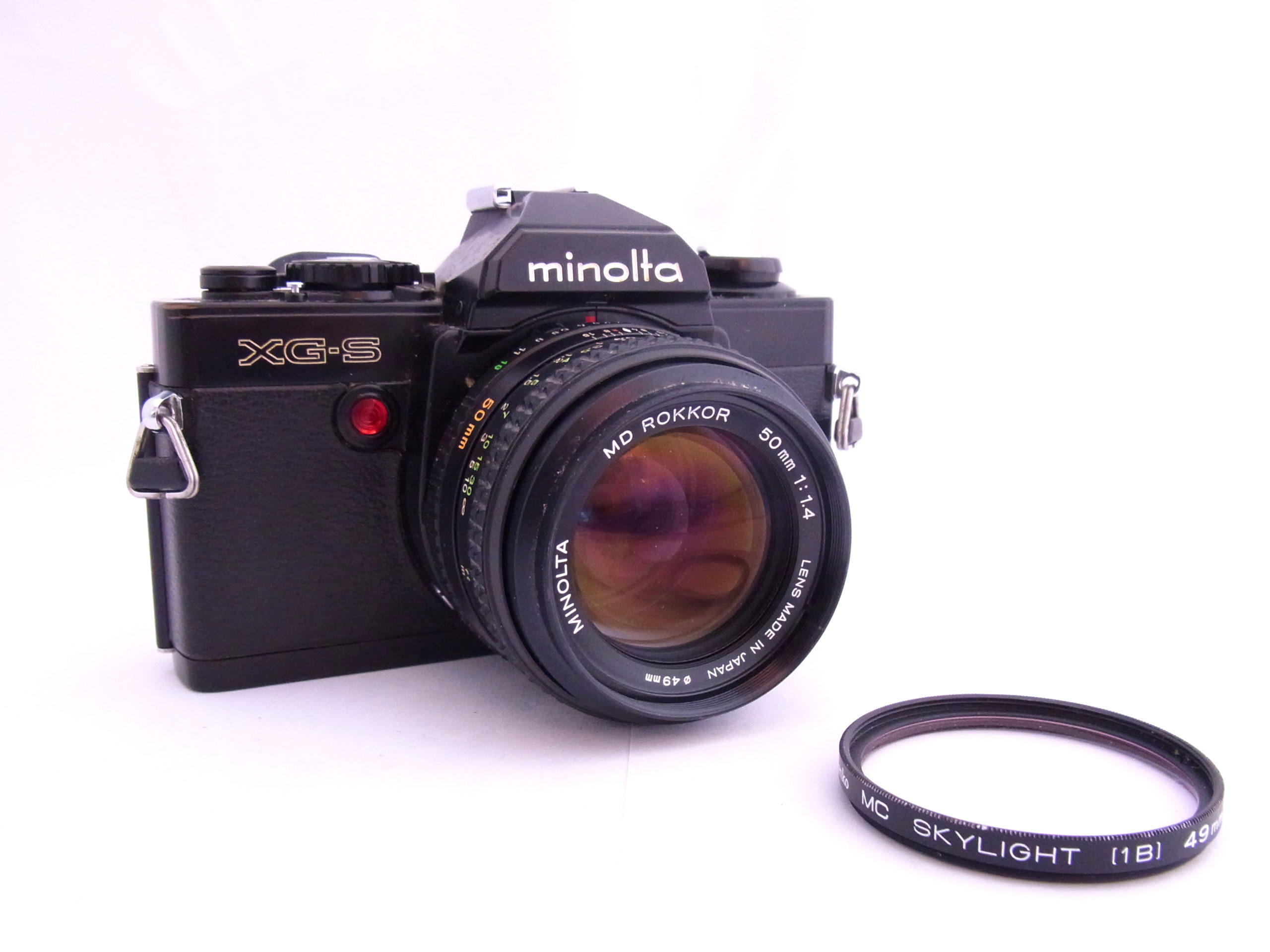 MINOLTA XG-E + MD ROKKOR 50mm 【公式通販】